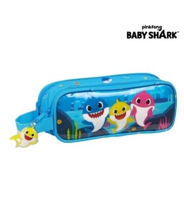 Necessaire Baby Shark Azzurro Chiaro