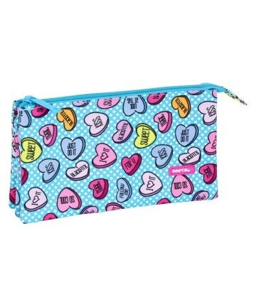 Necessaire Safta Sweet Heart Azzurro