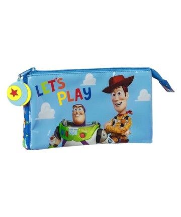 Necessaire Toy Story Let's Play Azzurro