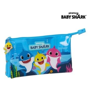 Necessaire Baby Shark Azzurro Chiaro