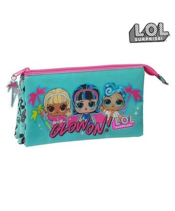 Necessaire LOL Surprise! Glow On Rosa Blu cielo