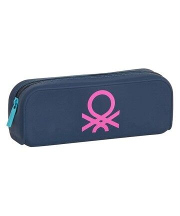 Necessaire Benetton Dot Com Blu Marino