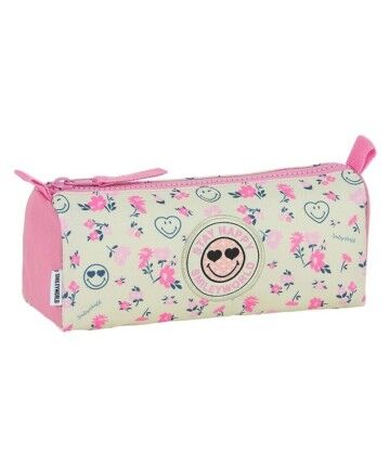 Necessaire Smiley World Garden Bianco Rosa