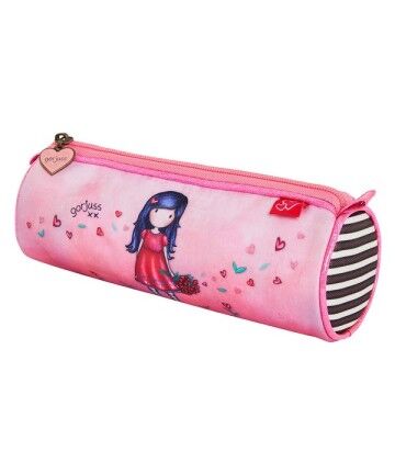 Necessaire Gorjuss Love Grows Rosa