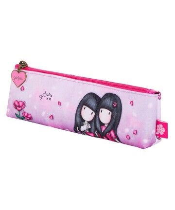 Necessaire Gorjuss Rosa Rivestito Lilla