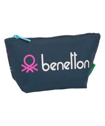 Necessaire per la Scuola Benetton Dot Com Blu Marino