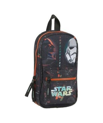 Astuccio Zaino Star Wars The Dark Side Nero Arancio