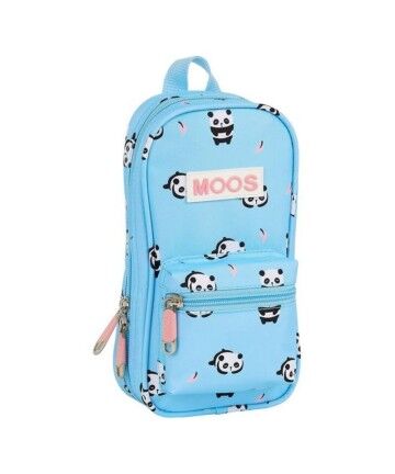 Astuccio Zaino Moos Panda Azzurro Chiaro