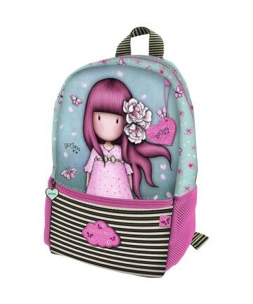 Zaino per Bambini Gorjuss Cherry Blossom Turchese