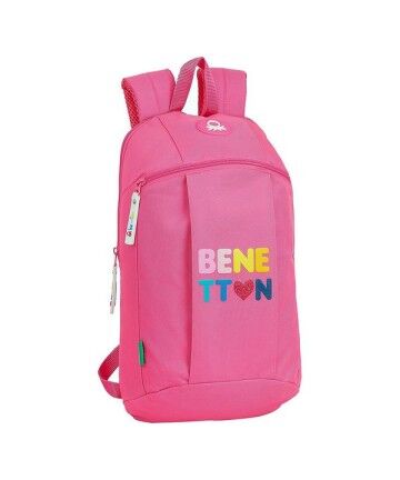 Zaino per Bambini Benetton Heart Rosa