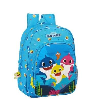 Zaino per Bambini Baby Shark Azzurro Chiaro