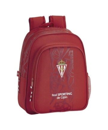 Zaino per Bambini Real Sporting de Gijón Rosso