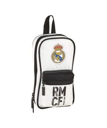 Astuccio Zaino Real Madrid C.F. Bianco Nero