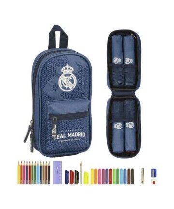 Astuccio Zaino Real Madrid C.F. Leyenda Azzurro (33 Pezzi)