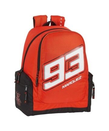 Zaino Scuola Marc Marquez Nero Rosso