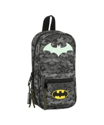 Astuccio Zaino Batman Night Nero Grigio (33 Pezzi)