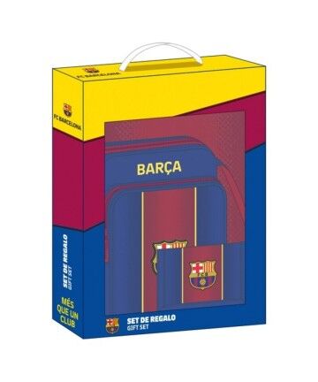 Set Regalo F.C. Barcelona Mic Rosso Granato Blu Marino