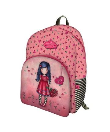 Zaino Scuola Gorjuss Love Grows Rosa