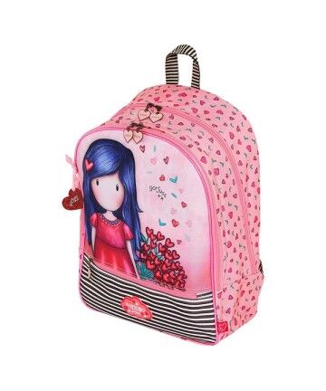 Zaino Scuola Gorjuss Love Grows Rosa