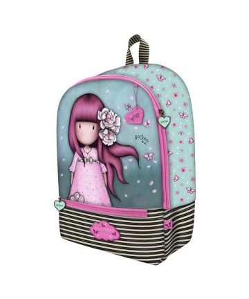 Zaino Scuola Gorjuss Cherry Blossom Turchese