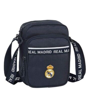 Borsa a Tracolla Real Madrid C.F. Blu Marino (16 x 22 x 6 cm)