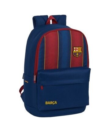 Zaino Scuola F.C. Barcelona Rosso Granato Blu Marino