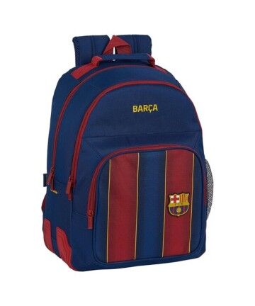 Zaino Scuola F.C. Barcelona Season 20/21 F.C. Barcelona (32 X 42 X 15 cm) Rosso Granato Blu Marino