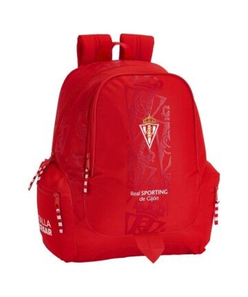 Zaino Scuola Real Sporting de Gijón Rosso