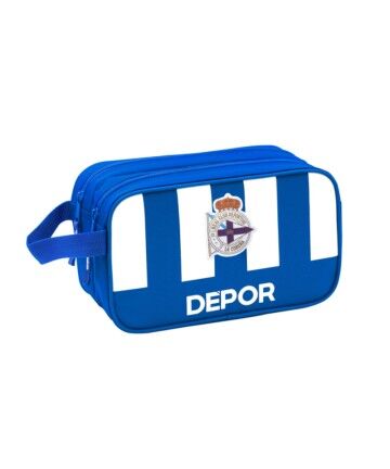 Necessaire per la Scuola R. C. Deportivo de La Coruña Azzurro Bianco