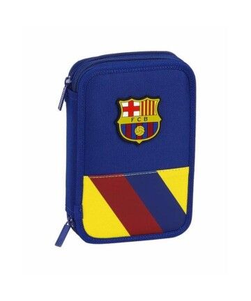 Astuccio Doppio F.C. Barcelona Azzurro (34 Pezzi)