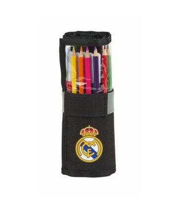 Plumier Doppio Real Madrid C.F. 1902 Nero (27 Pezzi)