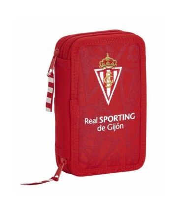 Plumier Doppio Real Sporting de Gijón Rosso (28 pcs)