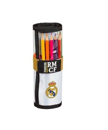 Plumier Real Madrid C.F. 19/20 Pieghevoli Bianco Nero (27 Pezzi)