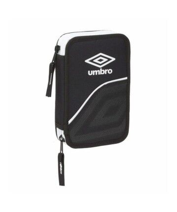 Plumier Doppio Umbro Nero (28 pcs)