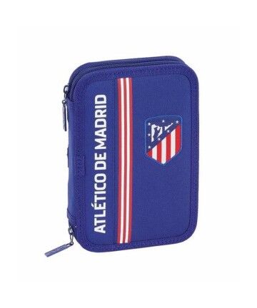 Plumier Doppio Atlético Madrid Blu Marino (34 Pezzi)