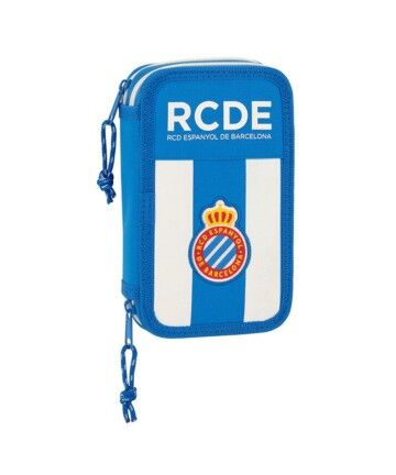 Astuccio Doppio RCD Espanyol Azzurro Bianco (28 pcs)