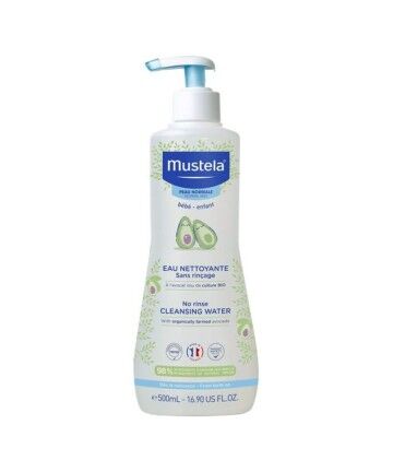 Acqua Detergente senza Risciacquo per Bambini Mustela Avocado (300 ml)