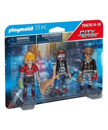 Set di Cifre City Action Thieves Playmobil 70670 (13 pcs)