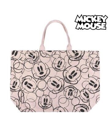 Borsa Mickey Mouse Manici Beige