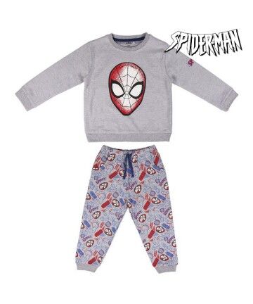 Tuta da Bambini Spiderman Grigio