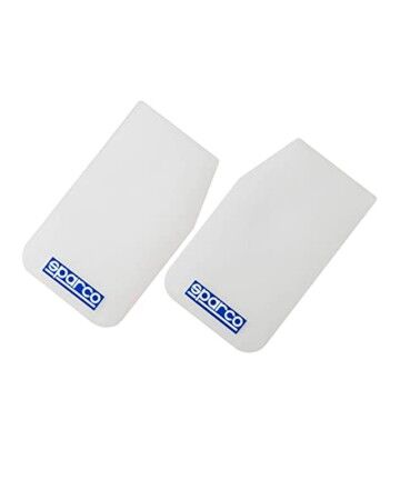 Paraspruzzi ruote Sparco 03791 Bianco (2 uds)