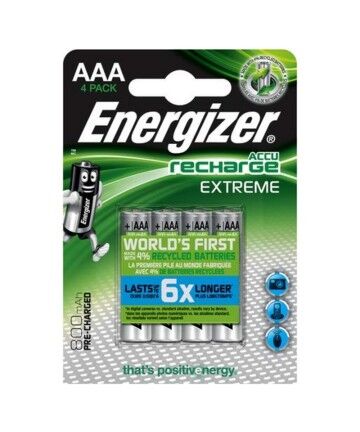 Batterie Ricaricabili Energizer 416879 AAA HR03 800 mAh