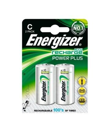 Batterie Ricaricabili Energizer ENRC2500P2 C HR14 2500 mAh