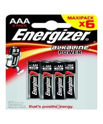 Batterie Energizer E300132500 LR03 AAA (6 uds)