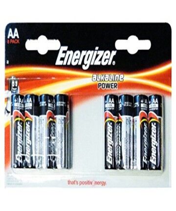 Batterie Alcaline Energizer E300128000 AA LR6 (8 uds)