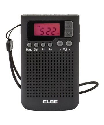 Radio Transistor ELBE AM/FM Nero