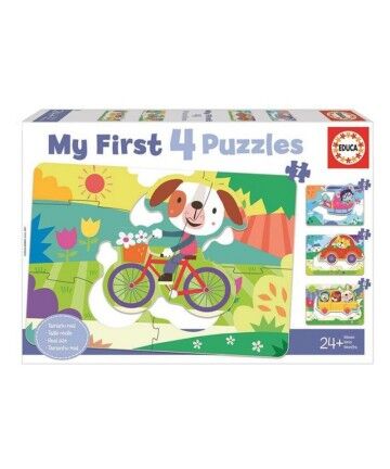 Puzzle Educa 5-6-7-8 Veicoli (48 pcs)