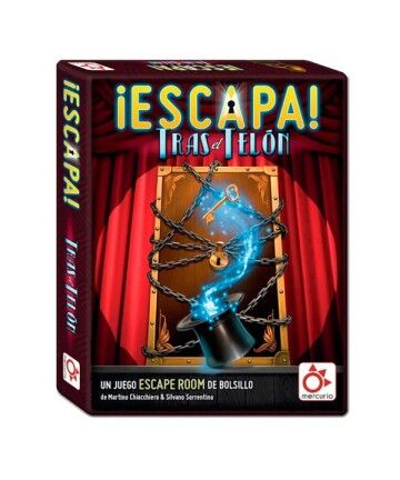 Carte da Gioco Escapa tras el Telón Mercurio (ES)