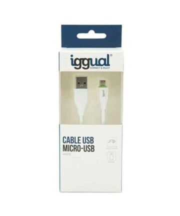 Cavo da USB a micro USB iggual IGG316931 1 m Bianco