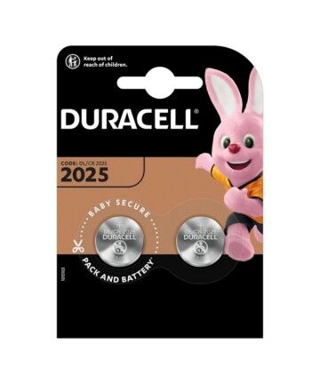 Litio CR2025 DURACELL 3 V (2 uds)